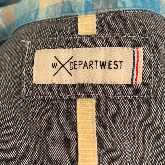 Depart West men’s long sleeve button down shirt. - Picture 4 of 7